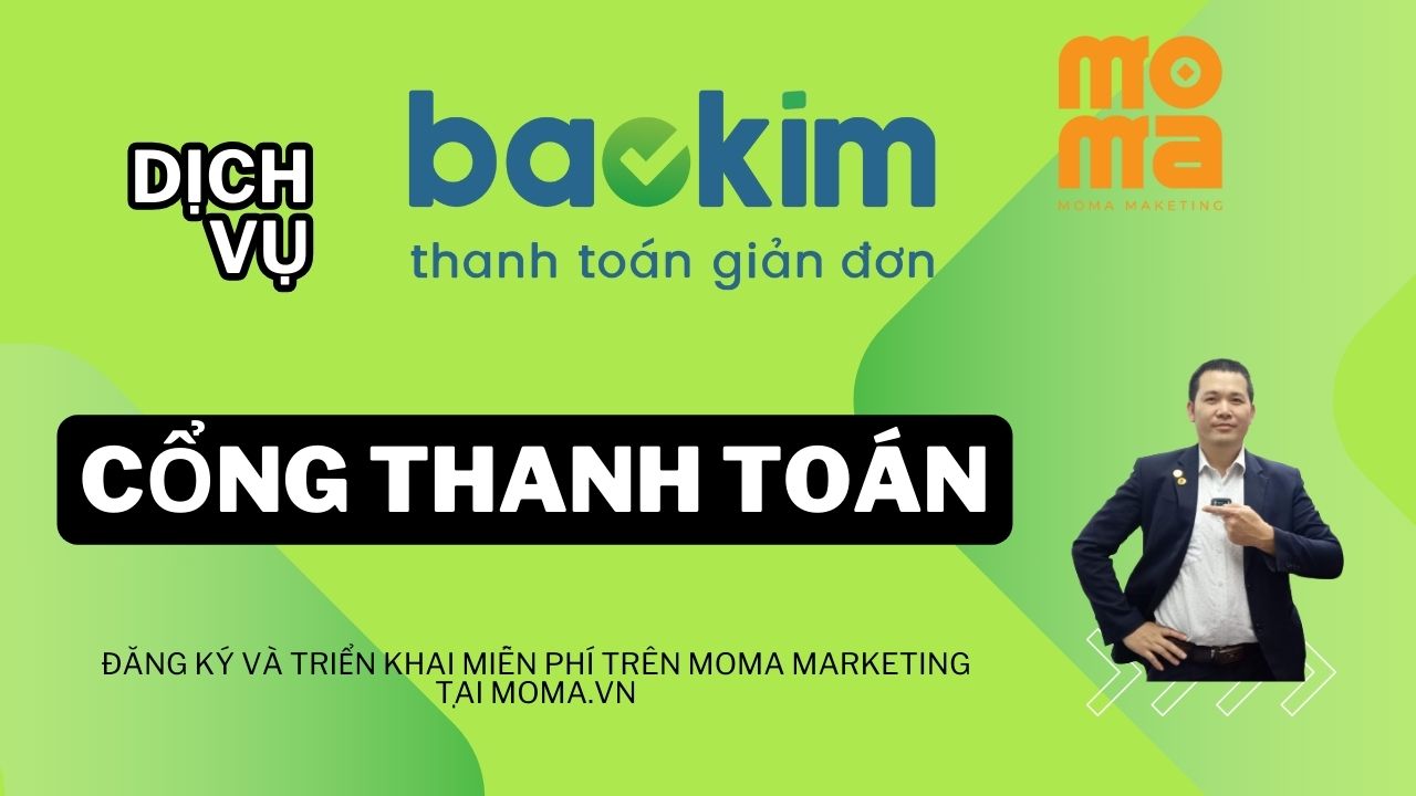 Thông cáo báo chí hợp tác kết nối cổng thanh toán bảo kim và moma giải pháp tạo website miễn phí của công ty mmo global